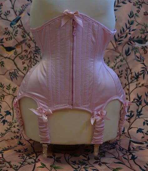 corset waspie|waspie corset with suspenders.